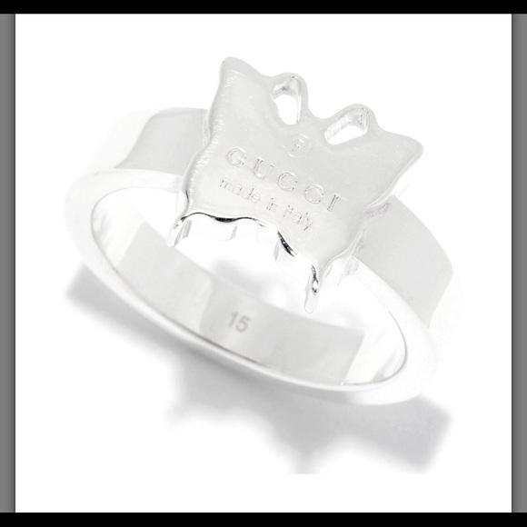 Gucci Jewelry - Gucci "Trademark" Sterling Silver Band Ring